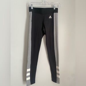 Adidas Kids Leggings in Black and Gray